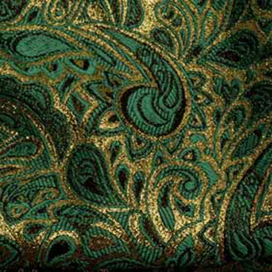 Wedding And Special Event Teal Gold Paisley Brocade For Wedding And Special Event Teal Gold Paisley Brocade For