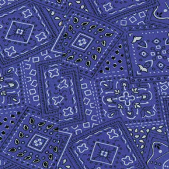 blue bandana pants