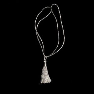 Silver Chair Tassel