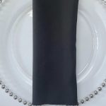 Black Napkin - Napkins