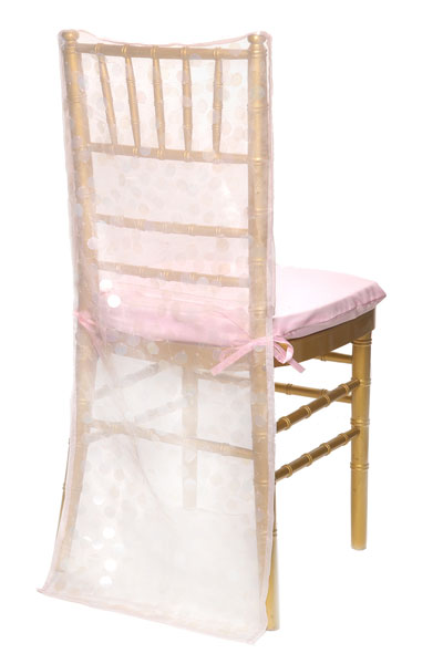 Pink Paylette Chair Back