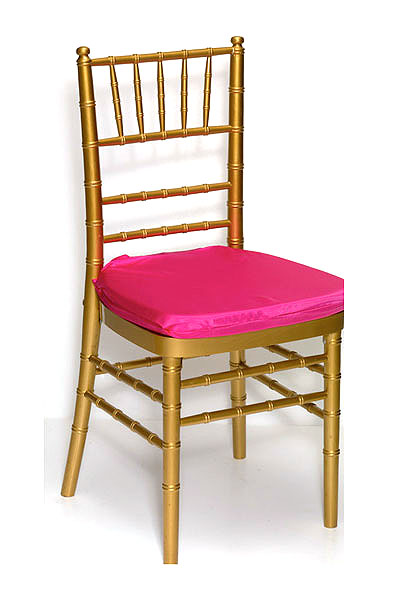 Fuchsia Lamour Chair Pad Cover