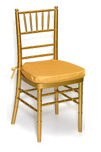 Gold Bengaline Chair Pad Cover