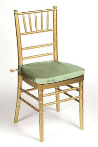 Seafoam Lamour Chair Pad Cover