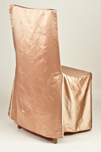 Gold Square Chair Cover