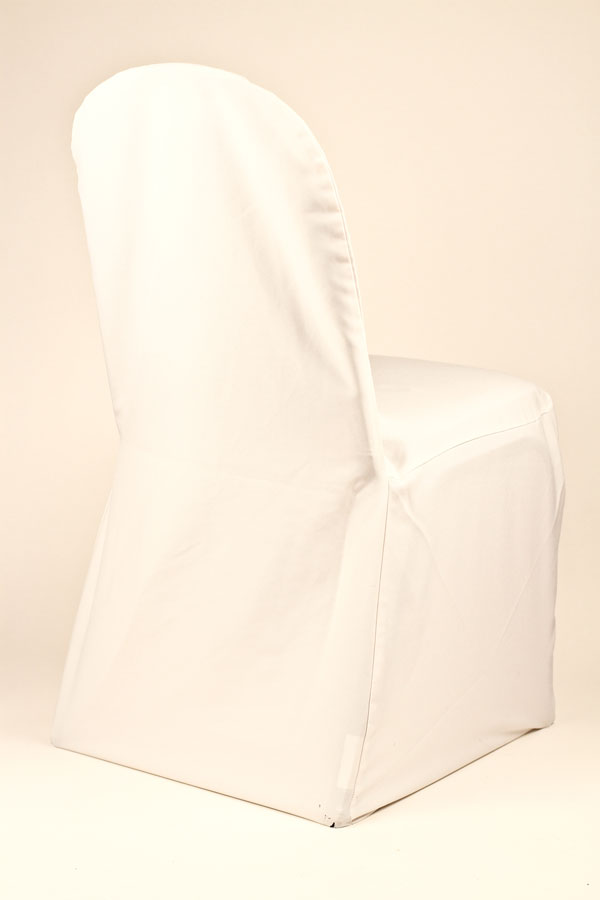 Beige Polyester Chair Cover
