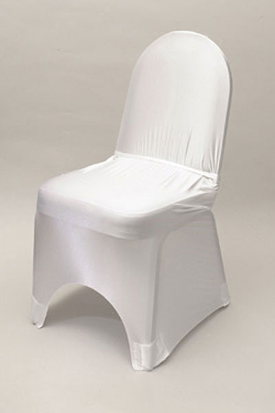 White Stretch Chair Cover