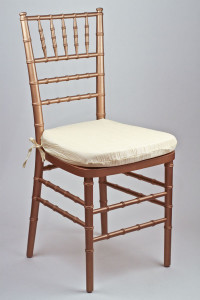 Buttercup Crinkle Taffeta Chair Pad Cover