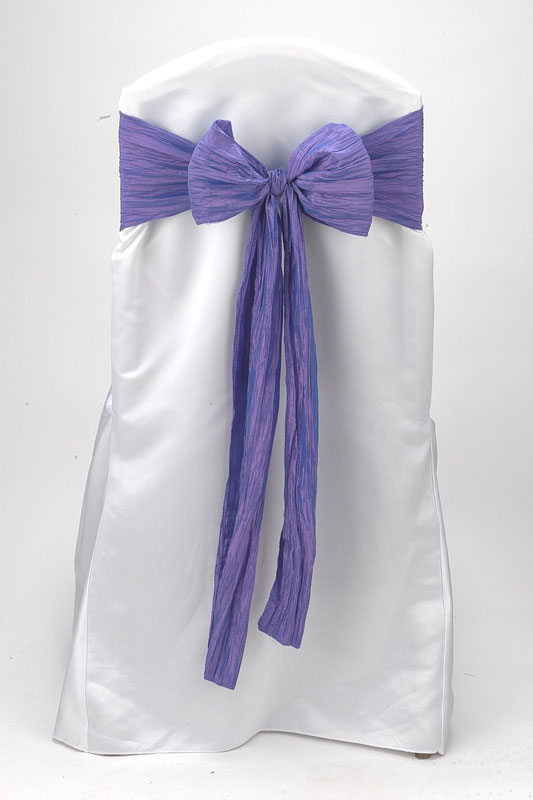 Wysteria Lilac Crinkle Taffeta Tie