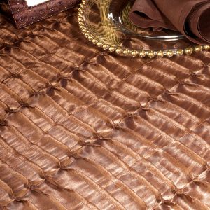 Chocolate Sequin Ruffle