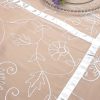Snow White Botanical Organza
