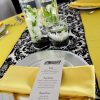 Bright Yellow Lamour Napkin