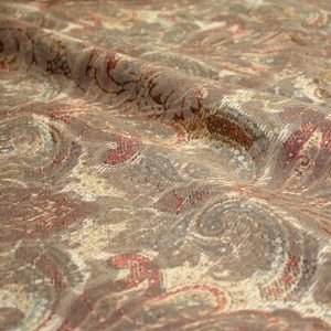 Bronze Paisley Damask