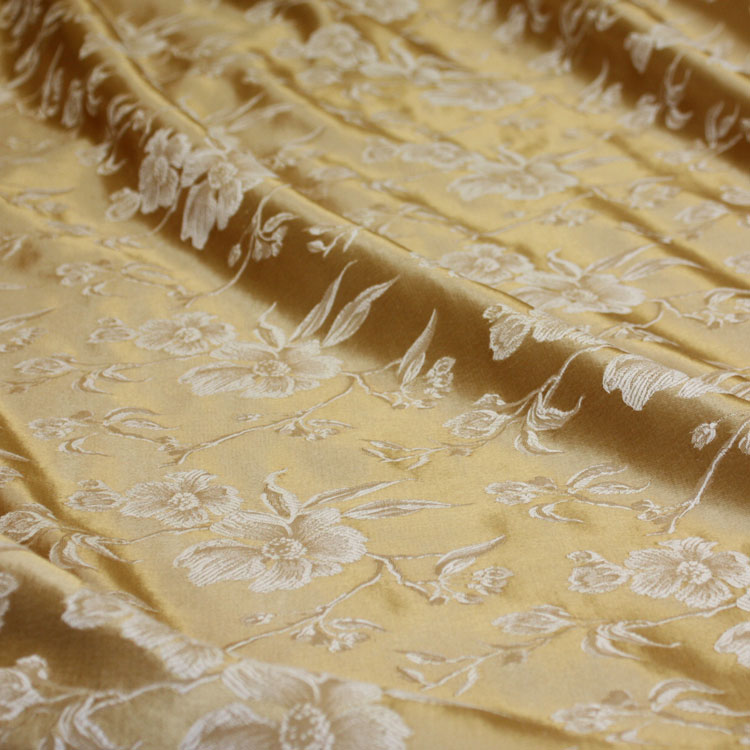 Gold Floral Damask