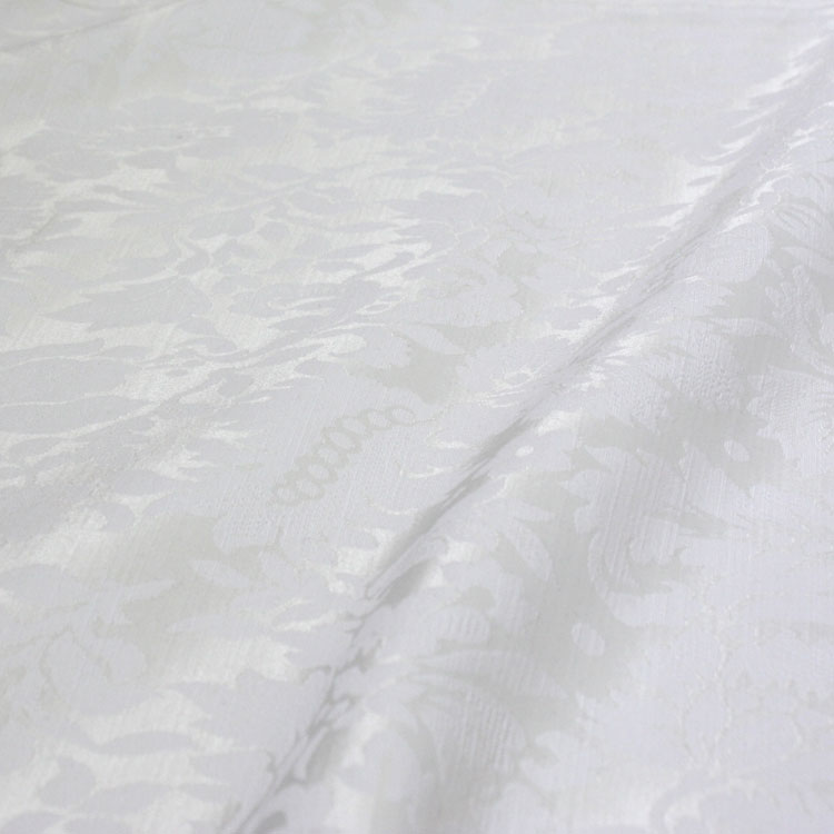 White French Damask