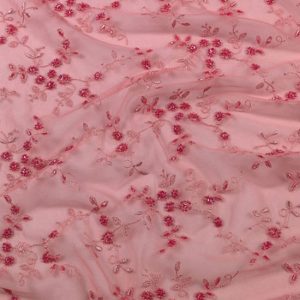 Rose English Beaded Lace