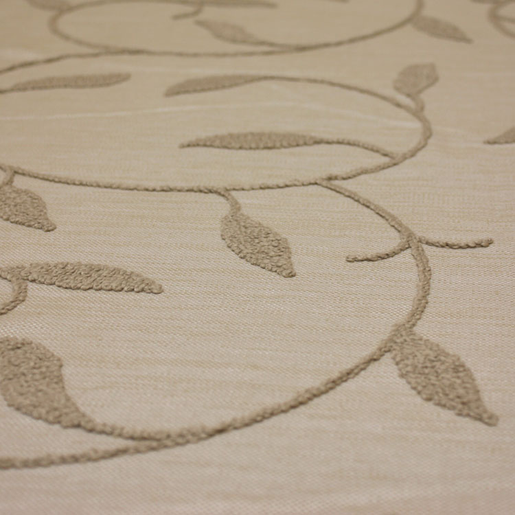Sand Embroidered Linen