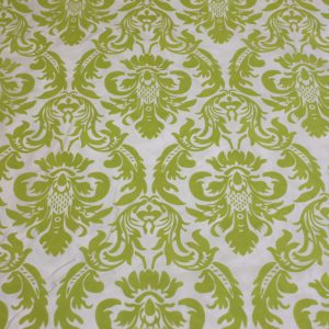 Pistachio Flock Taffeta