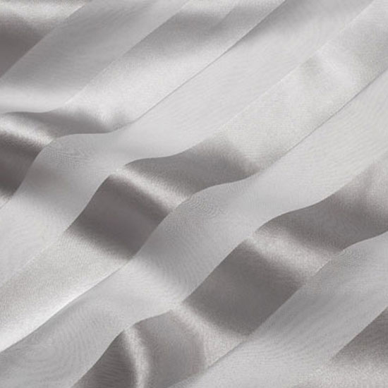 Light Grey Regal Stripe Sheer