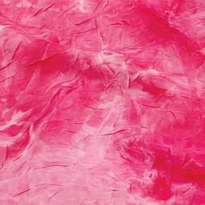 Neon Pink Tie Dye Crinkle Sheer