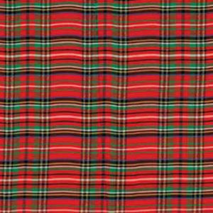 English Christmas Plaid Taffeta