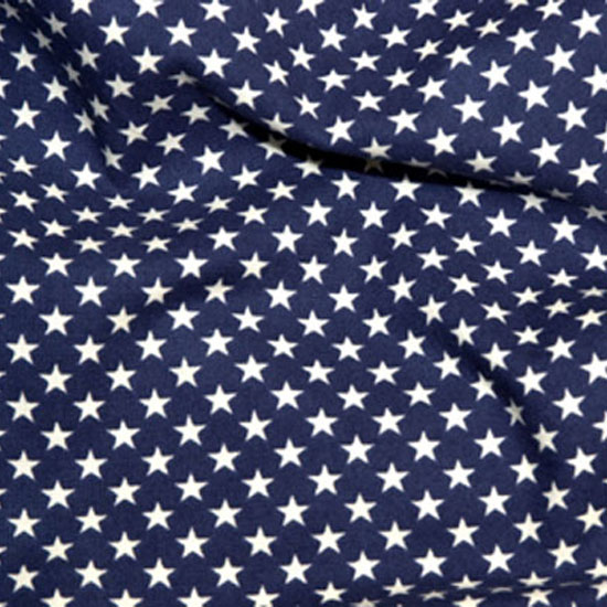 Navy with White Stars