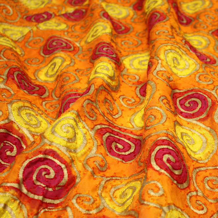 Sunrise Swirl Silk