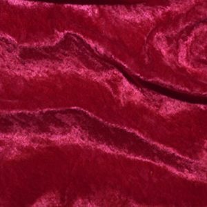 Cherry Panne Velvet
