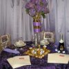 Plum Floret Rope Taffetas