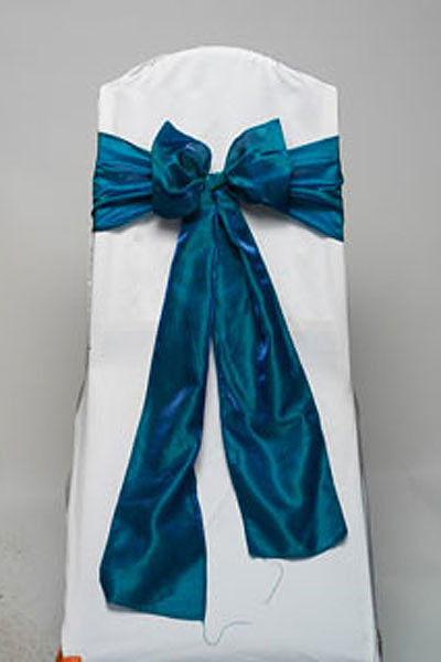 Peacock Iridescent Taffeta Tie