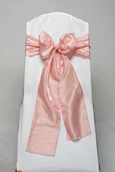 Pink Iridescent Taffeta Tie