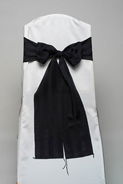 Black Imperial Stripe Tie