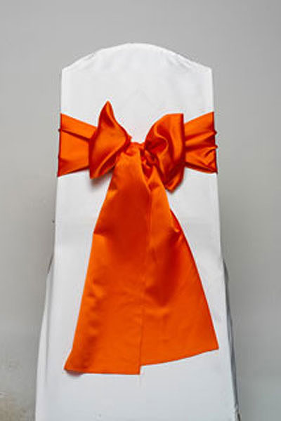 Orange Lamour Tie