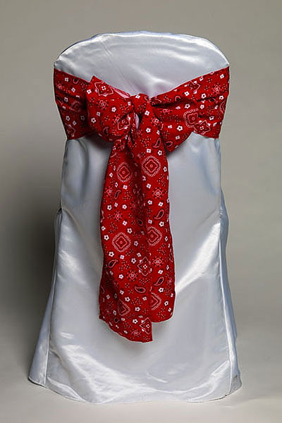 Red Bandana Tie