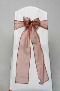 Copper Iridescent Sheer Tie