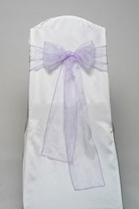 Lavender Organdy Tie