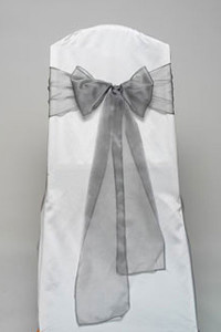 Pewter Iridescent Sheet Tie