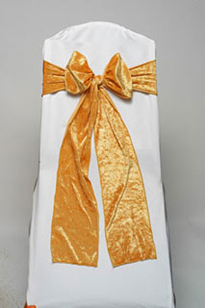 Mustard Velvet Tie