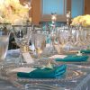 Teal Lamour Napkins