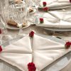 White Lamour Napkins