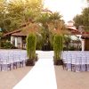 White Organdy with Ribbon Chair Back