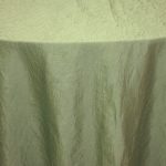 Celedon Crushed Taffeta - 96" Round