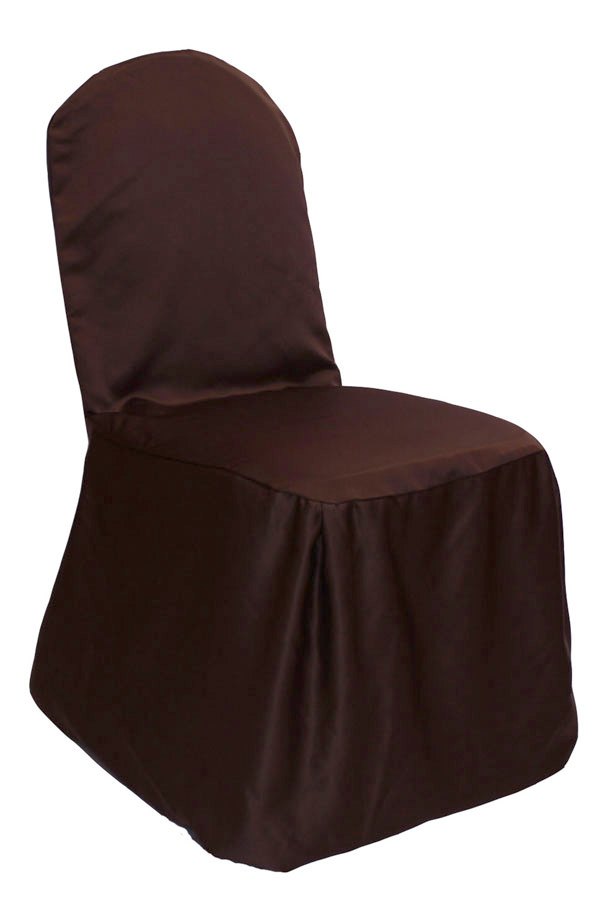 Chocolate Lamour Chair Cover
