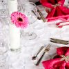 Fuchsia Crushed Shimmer Napkin