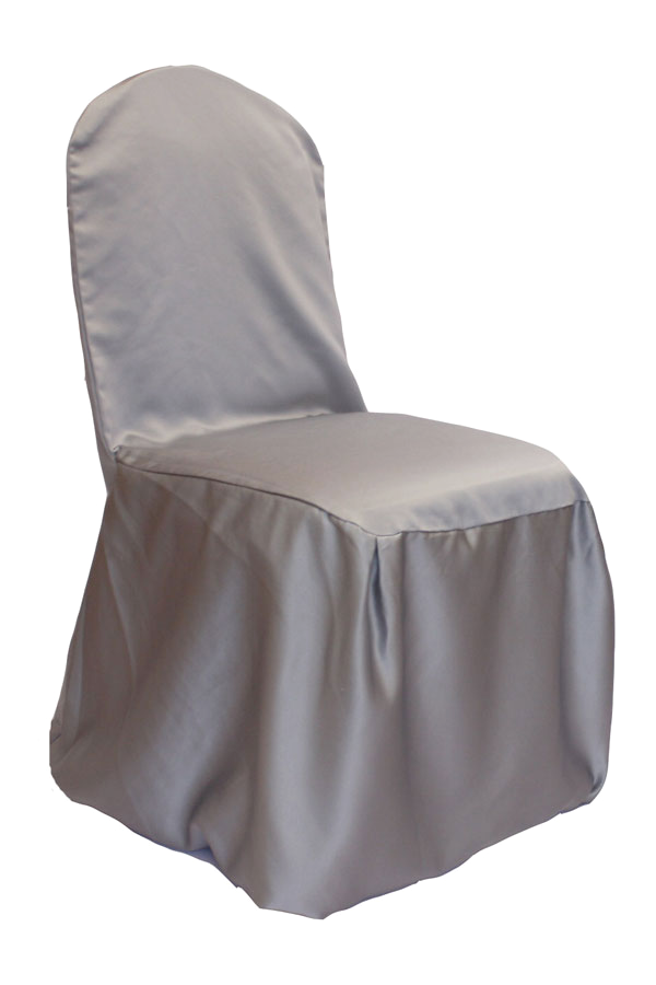 Pewter Lamour Chair Cover