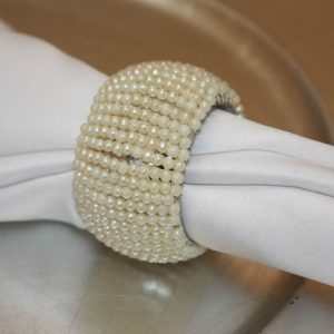 Ivory Beaded Barrel