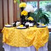 Sunflower Ribbon Swirl Taffeta