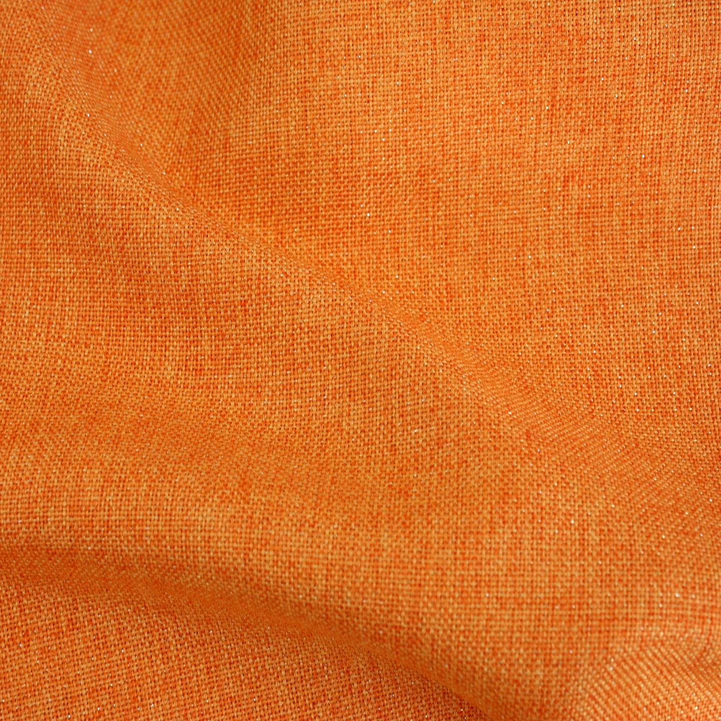 Papaya Orange Pumpkin Metallic Linen Rental Tablecloth - Cloth Connection