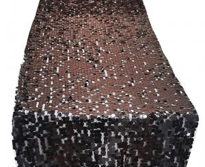 Black Dazzle Table Runner