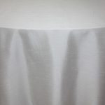 Silver Poly Dupioni - 132" Round